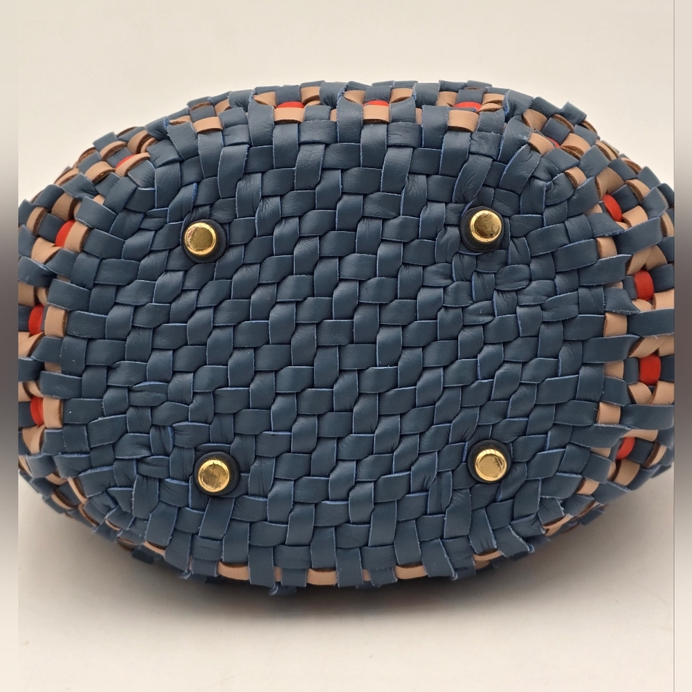 Coach 1941 Woven Tote 16, Lake - Picture 4 of 16